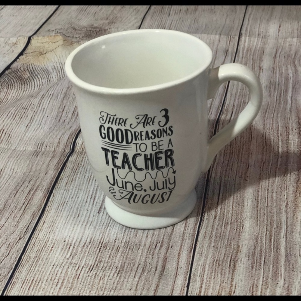 Mud Pie Teacher Mug